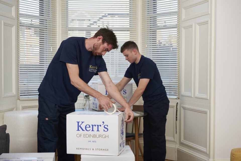 Professional house removal service in Edinburgh by Kerr's