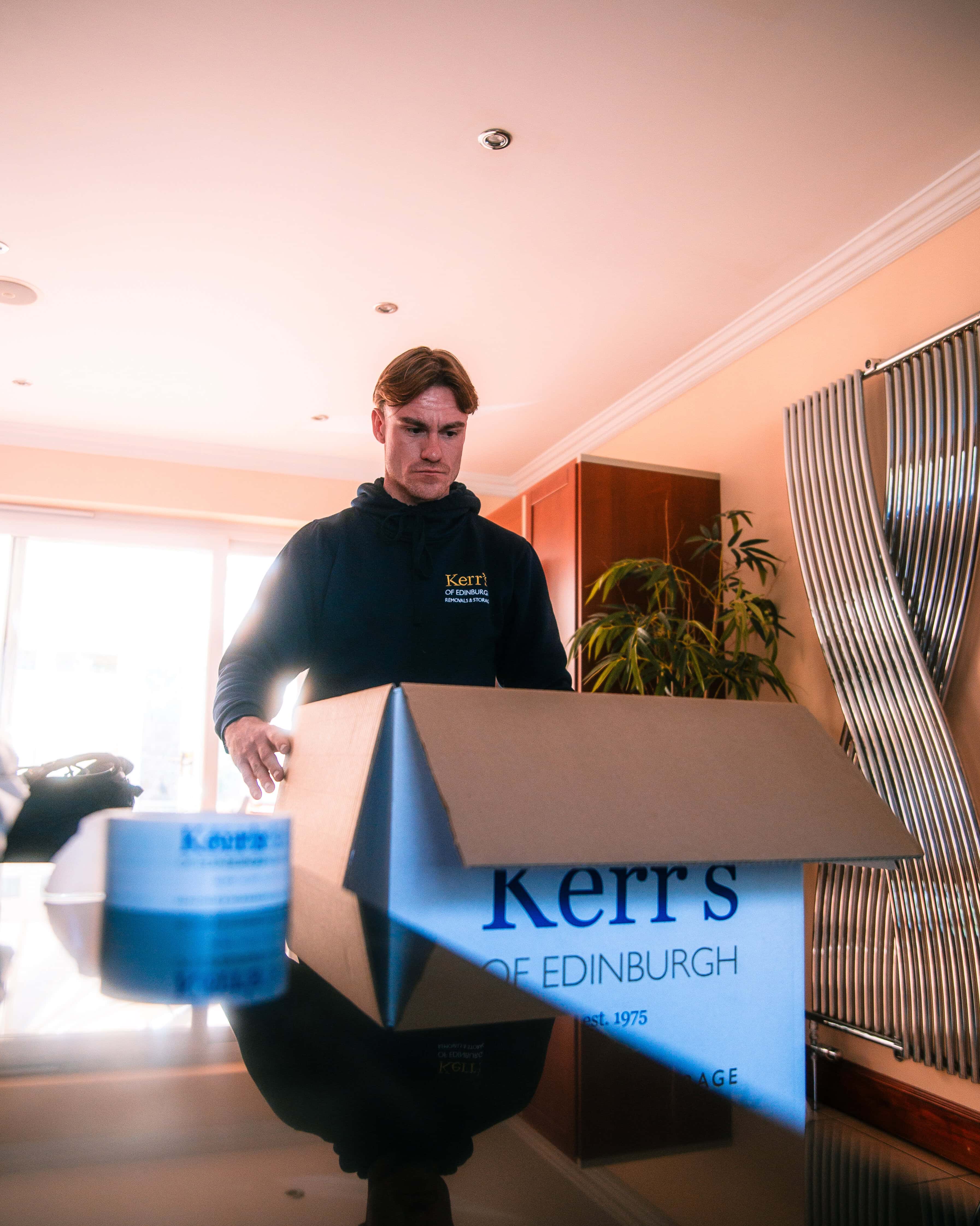 Professional house removal service in Edinburgh by Kerr's