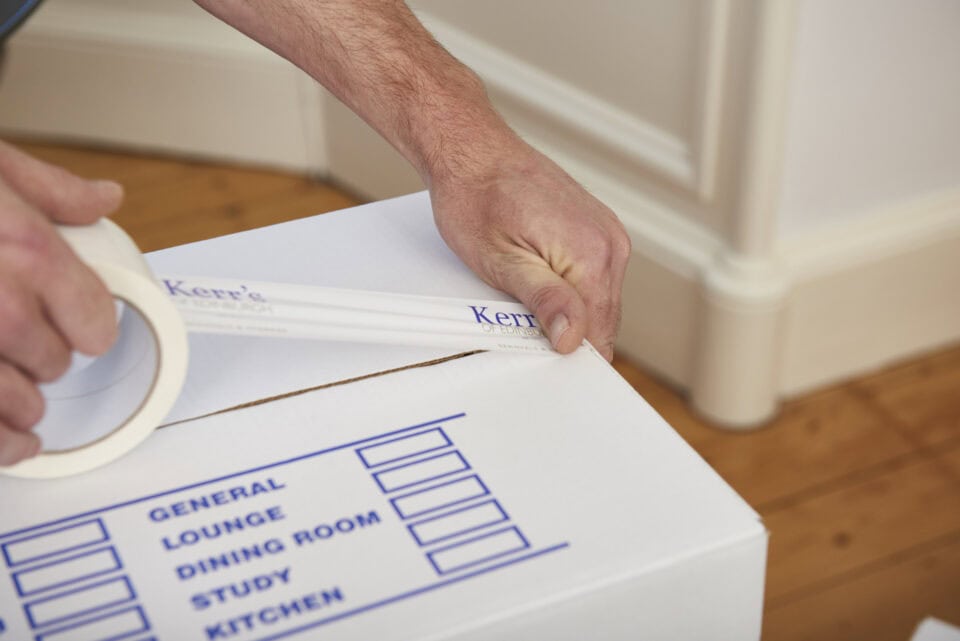 Professional house removal service in Edinburgh by Kerr's