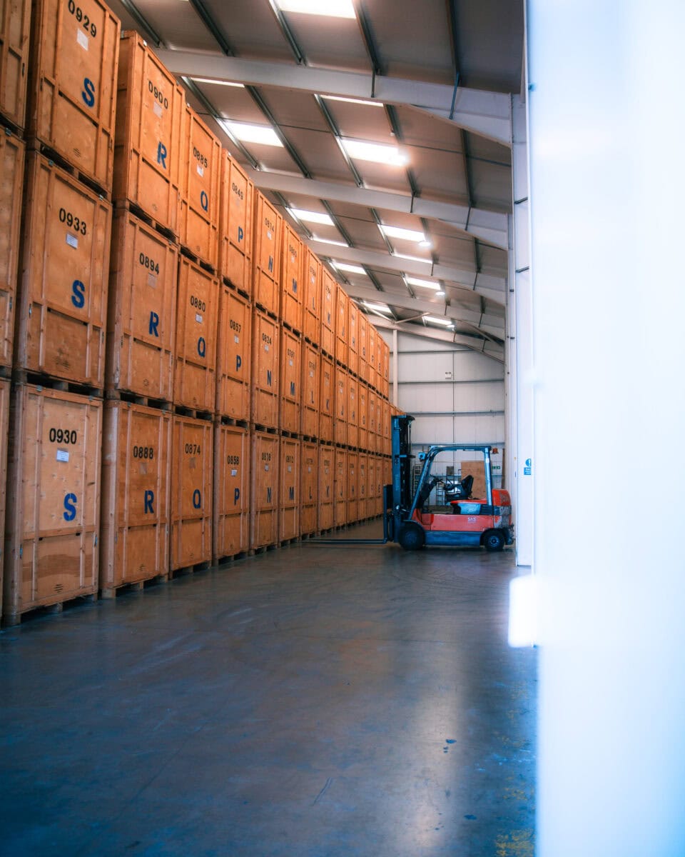 Sustainable removals Edinburgh - Kerr's eco-friendly storage depot facilities